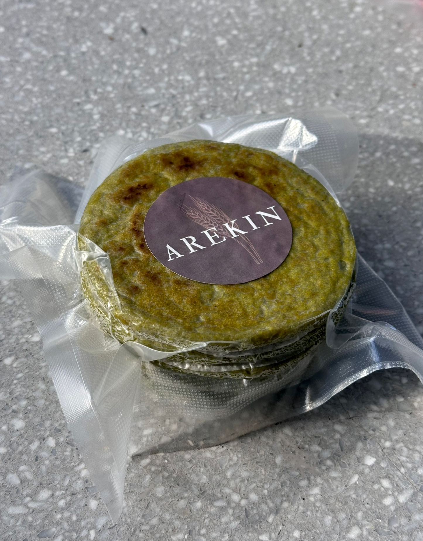 Spinach Arepa