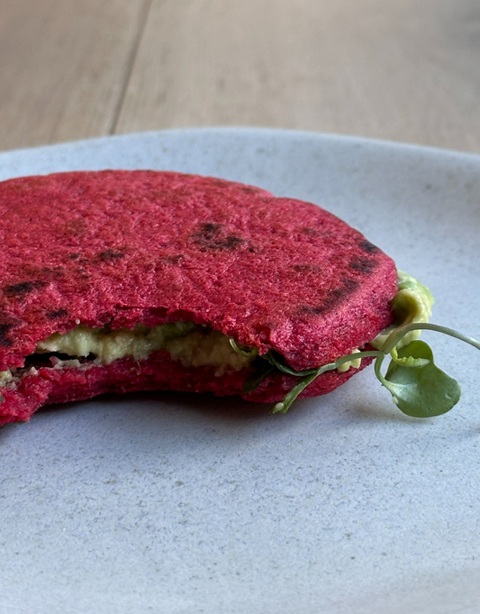 Beet Arepa